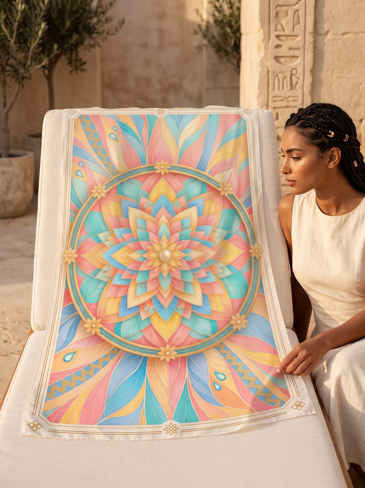 Sunlit Mandala Cover-Up