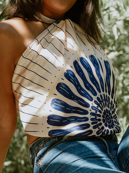Indigo Medallion