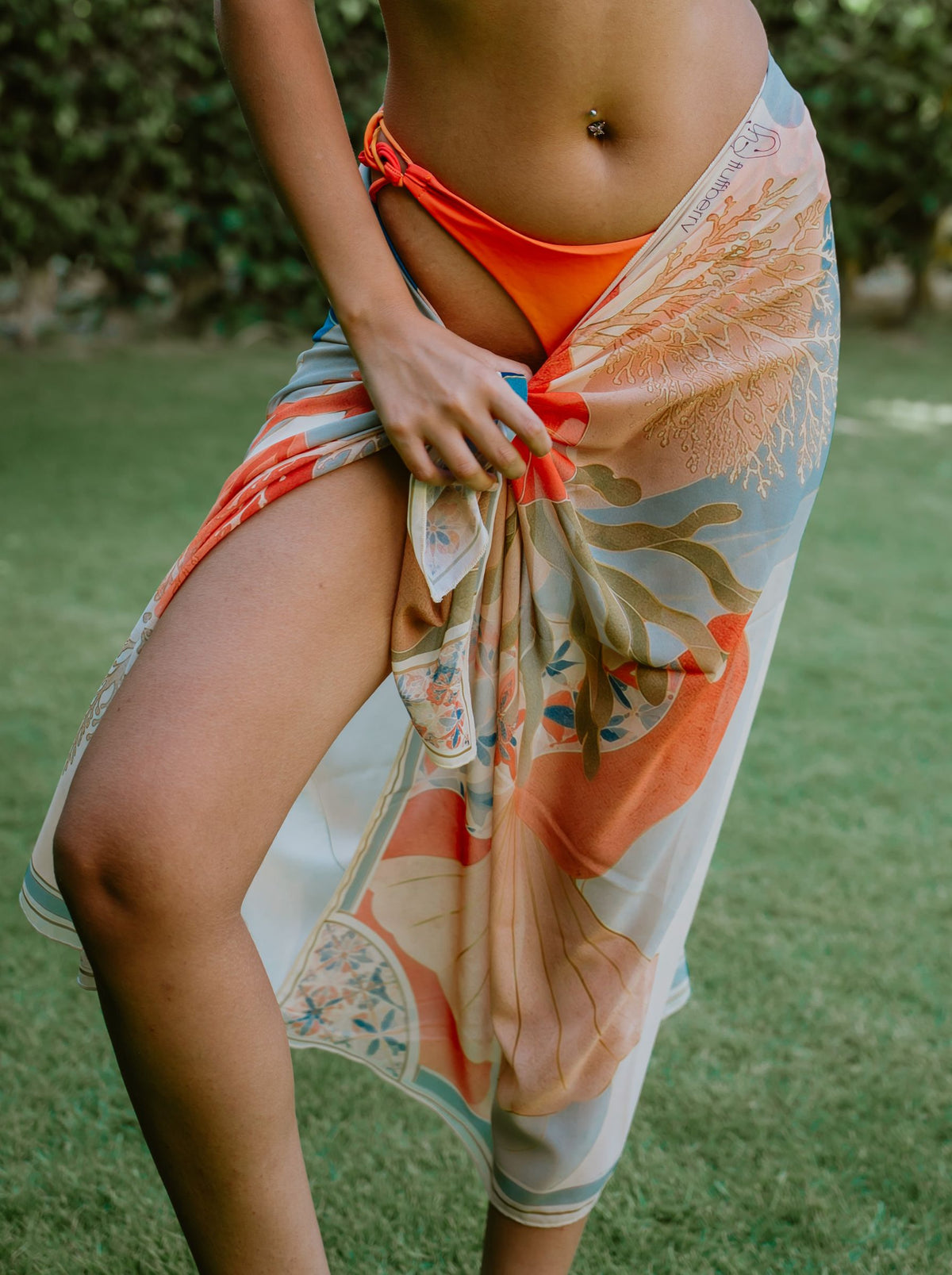 Coral Reverie Cover-Up