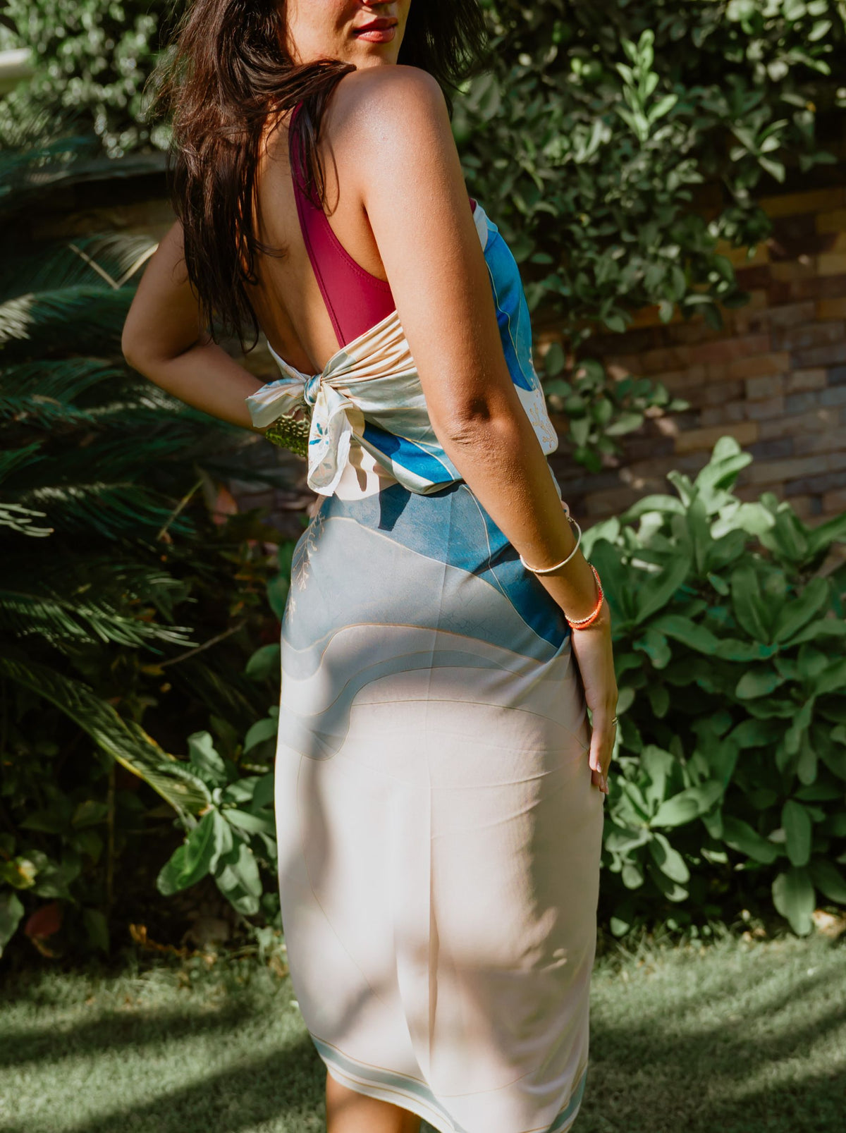 Coral Reverie Cover-Up