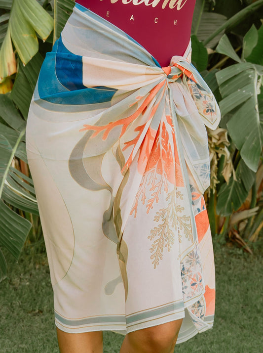 Coral Reverie Cover-Up