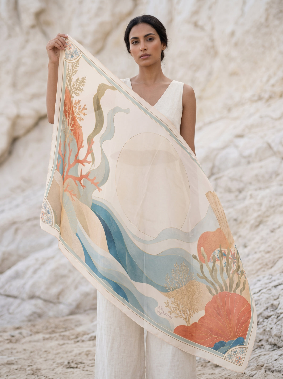 Coral Reverie Cover-Up