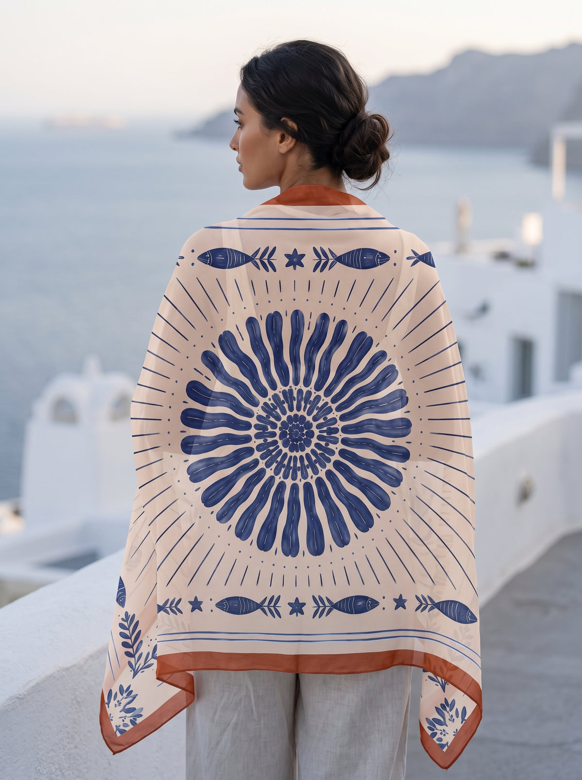 Indigo Medallion Cover-Up