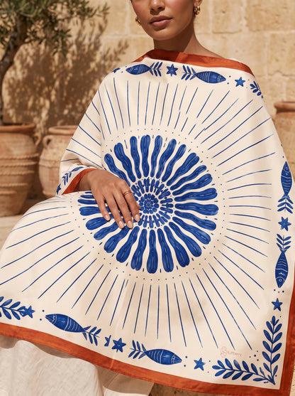 Indigo Medallion
