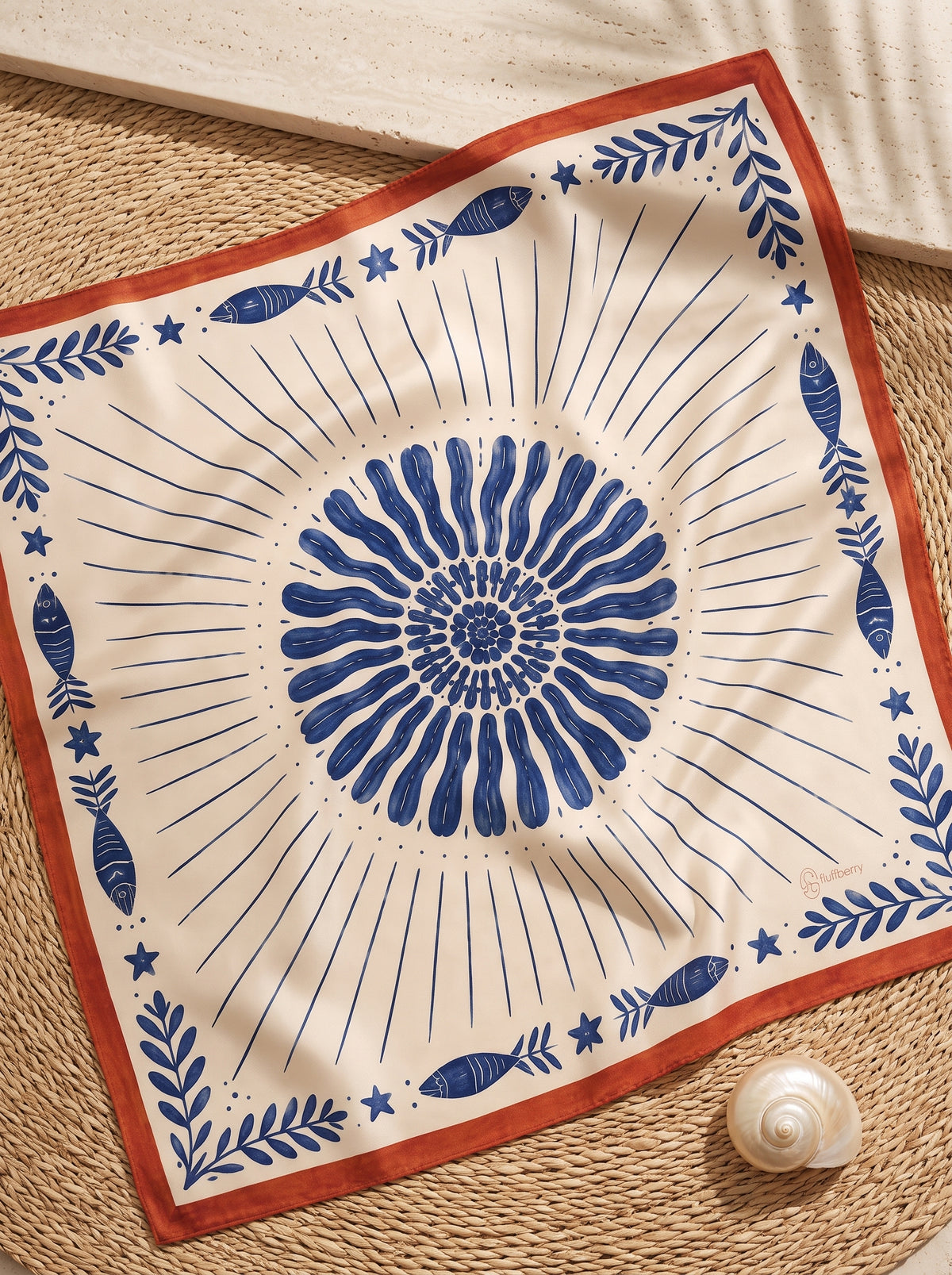 Indigo Medallion