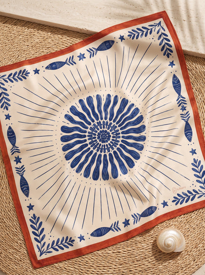 Indigo Medallion