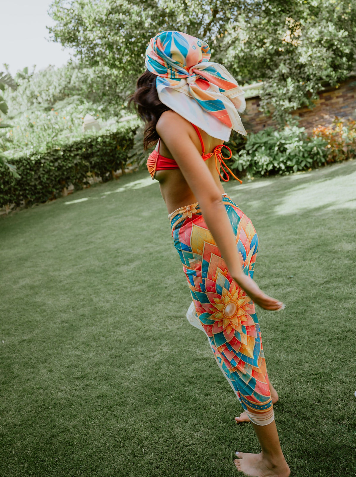 Sunlit Mandala Cover-Up