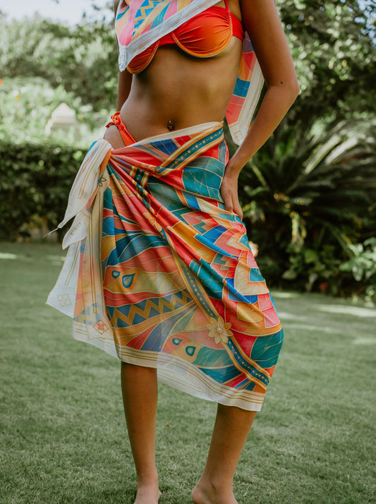 Sunlit Mandala Cover-Up