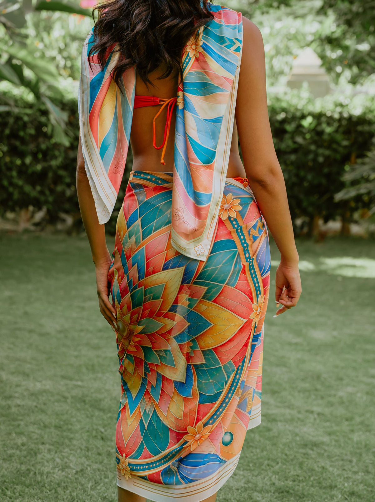 Sunlit Mandala Cover-Up