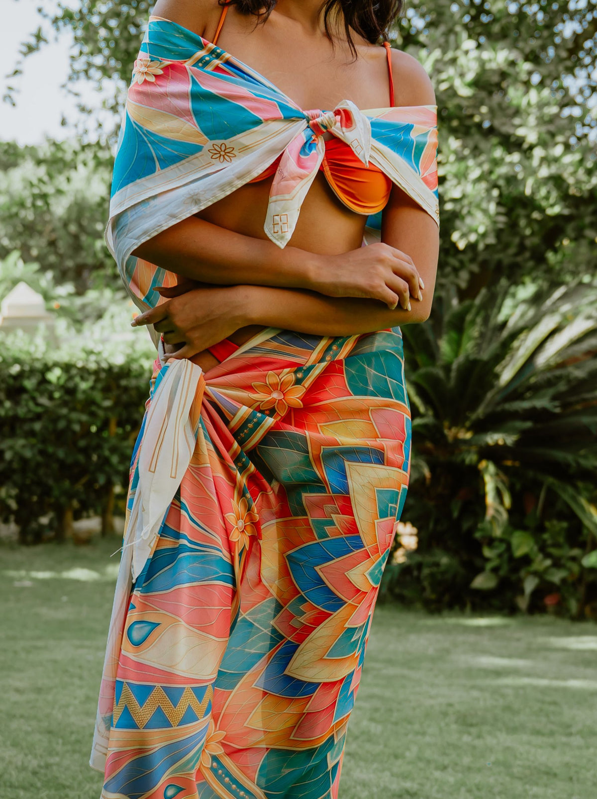 Sunlit Mandala Cover-Up